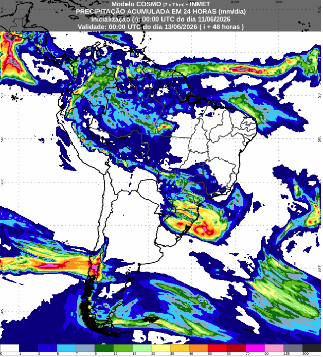 O estado do Tocantins permanecerá com tempo estável, predomínio de sol e sem previsão de chuva